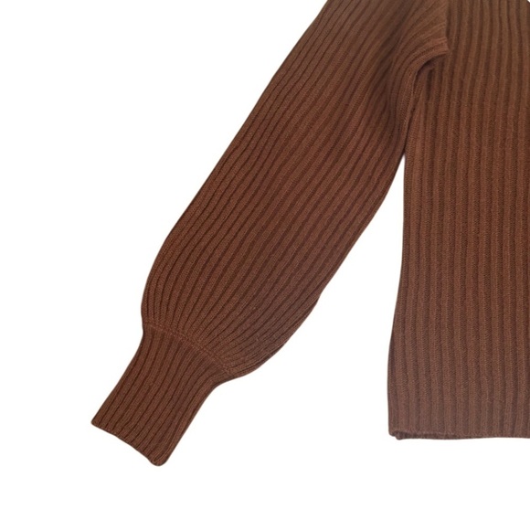 Saltwater Luxe Women Rickie Soft Sweater Spice Caramel Brown, Size S - Picture 11 of 15
